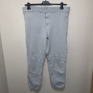 Rawlings Men’s Baseball Pants Size L Gray